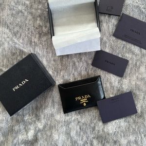 Prada card case